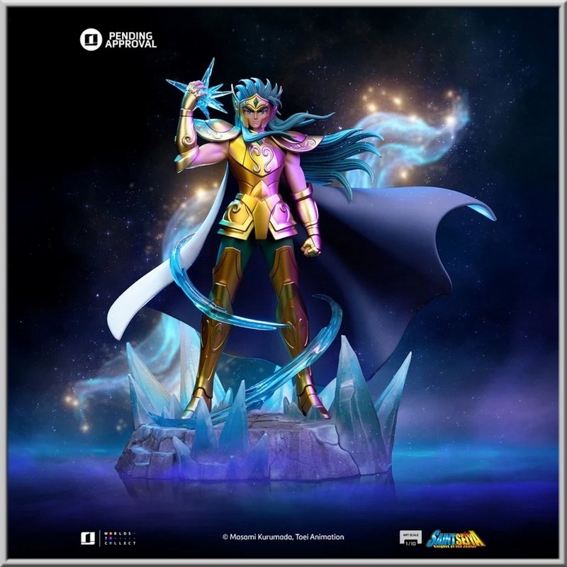 figurine camus saint seiya