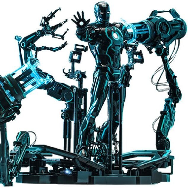 figurine iron man