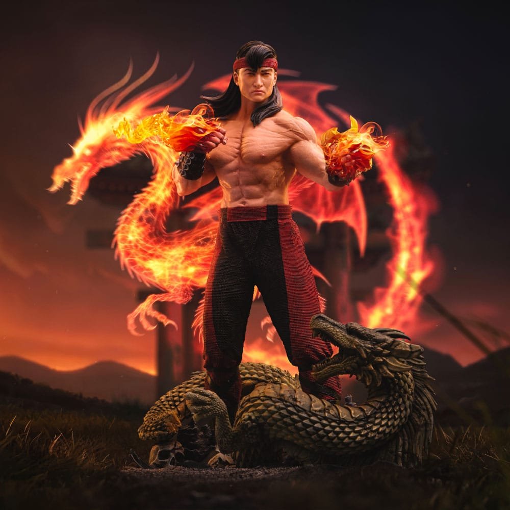 figurine liu kang mortal kombat