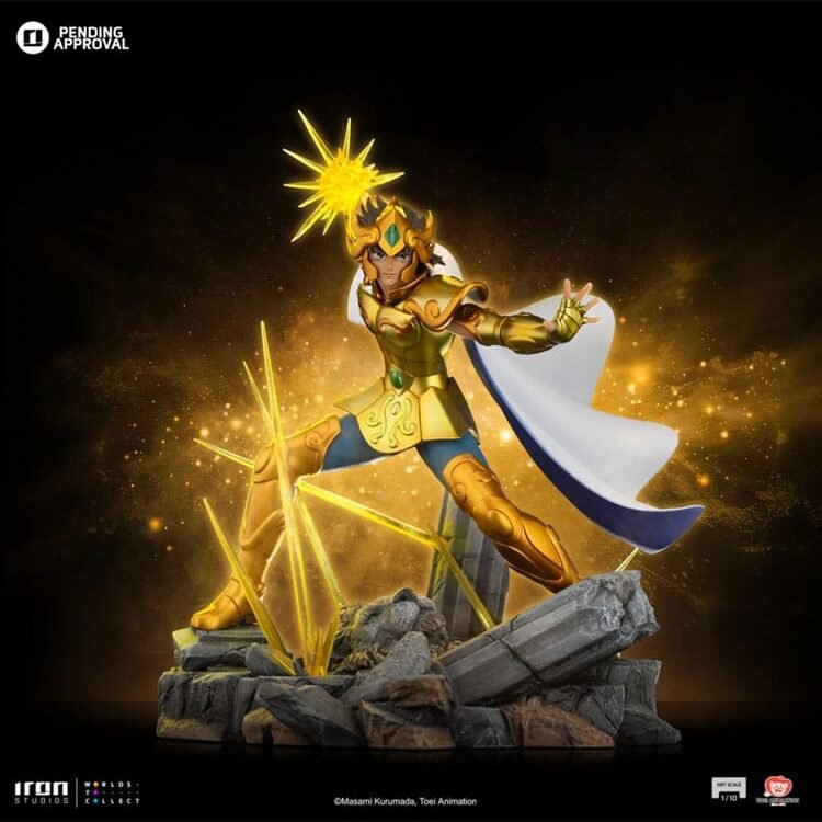 figurine aiolia saint seiya