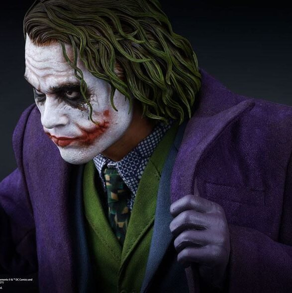figurine joker the dark knight heath ledger