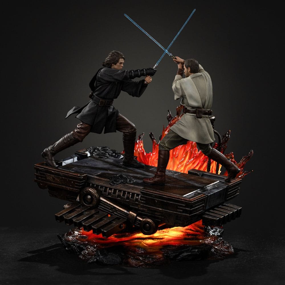 figurine Star Wars Anakin vs Obi Wan