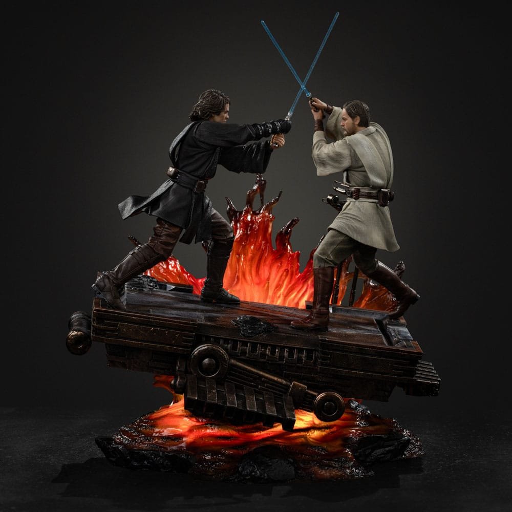 figurine Star Wars Anakin vs Obi Wan