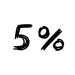 5%